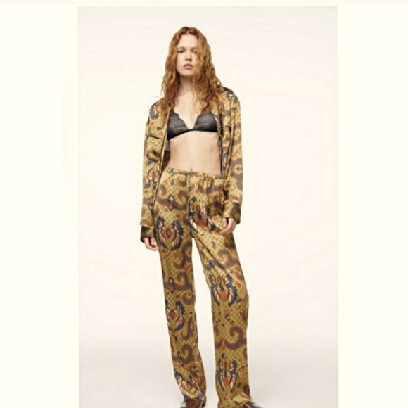 Zara Intimates & Sleepwear Zara Pajama Set Poshmark